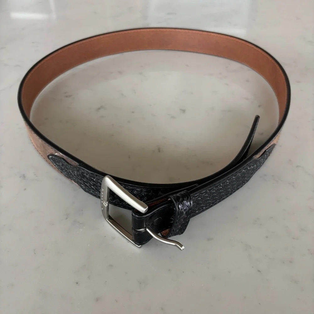 Georgia Boot Leather Belt Size 44